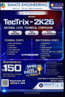 Tectrix 2K26 Technical Symposium Poster